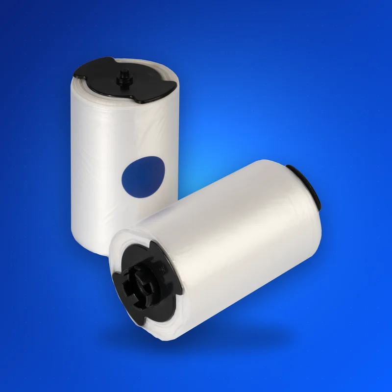 Biodegradable replacement film rolls